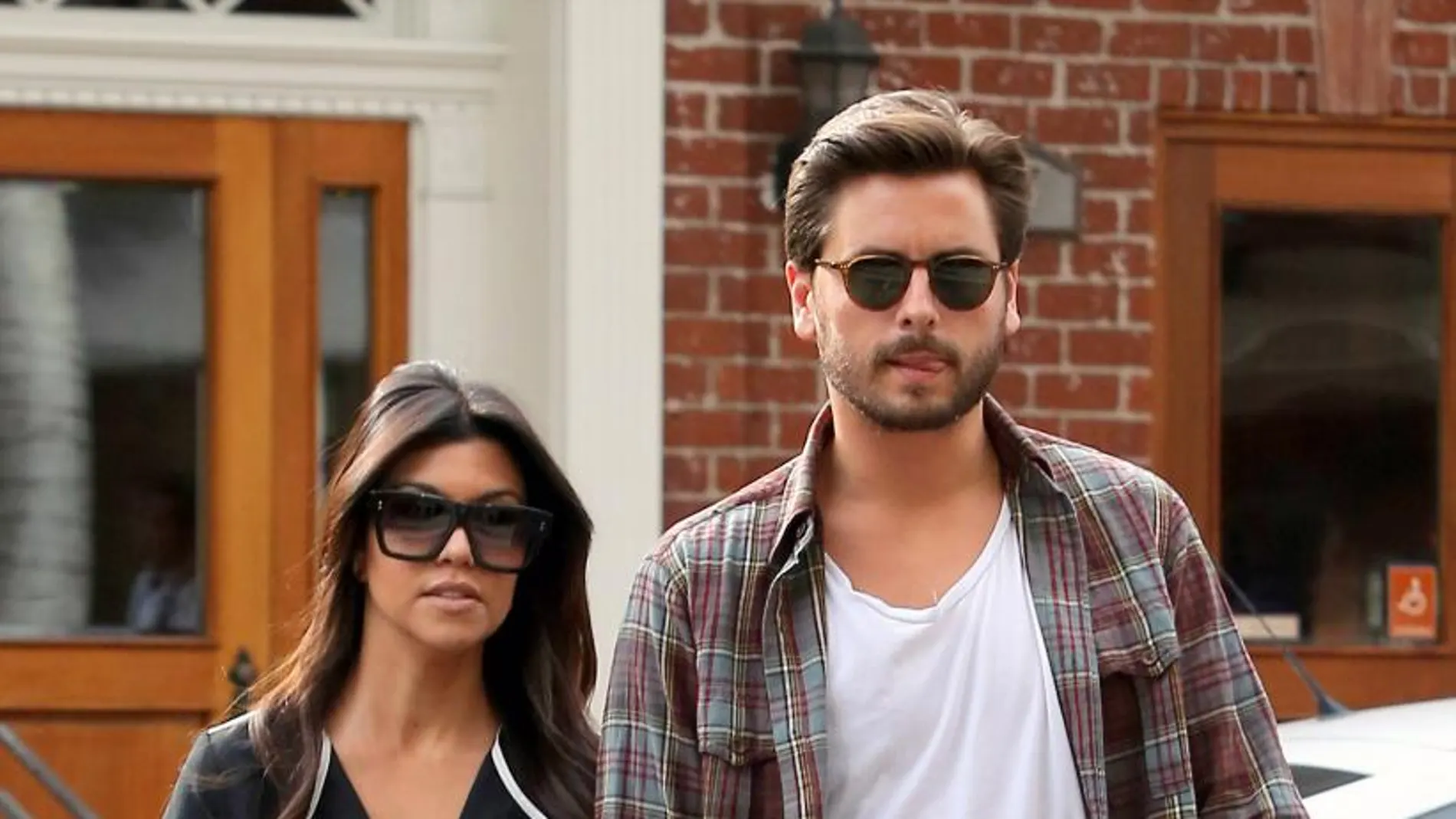 Kourtney Kardashian y Scott Disick