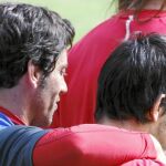 Quique Sánchez Flores dirigirá hoy el entrenamiento del Atlético