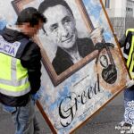 Los galeristas mostraron ayer su sorpresa y alegría por la recuperación de las obras robadas el pasado 27 de noviembre en Getafe