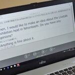 Un ejemplo del funcionamiento de «Live Talk»