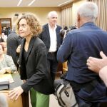 Meritx ell Batet dejará hoy la direcc ión del grupo socialista en el que, por primera vez en democracia, no esta rá el PSC