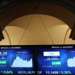 Paneles de la Bolsa