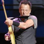 Springsteen, que ha cumplido 66 años, en una imagen de esta misma gira