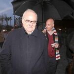 El ex presidente del ICS y de la empresa municipal Innova, Josep Prat, ayer tras declarar durante tres horas