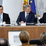Rueda de prensa tras el Consejo de Ministros/Efe