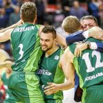 Urtasun, Paunic y Wear celebran la clasificación del Montakit Fuenlabrada para la Copa