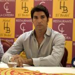 Imagen del torero en la presentación de los carteles de la feria de Alcalá de Henares