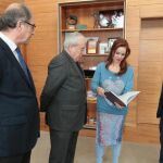 La presidenta de las Cortes, Silvia Clemente, recibe la Memoria de Actividades del Consejo de Cuentas de 2017