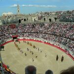 Paseíllo en las Arenas de Nimes