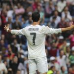 Cristiano Ronaldo, durante el partido frente al Levante.