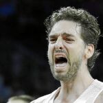 Gasol se queda solo como referencia de la Selección española / Ap