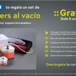La Razón te regala 5 tuppers al vacío