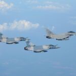 Un Eurofighter español y dos Mirage franceses en el Báltico / EMAD