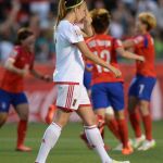 Virginia Torrecilla con la selección española