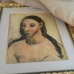 El lienzo pertenece al periodo que el artista malagueño pasó en Gósol. No hay un cuadro similar a éste en España