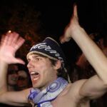 Marea «tifossi» en la Castellana