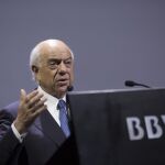 Francisco González, preside BBVA/Gonzalo Pérez