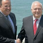 Moratinos y Fasi Fihri se reunieron ayer en Tánger