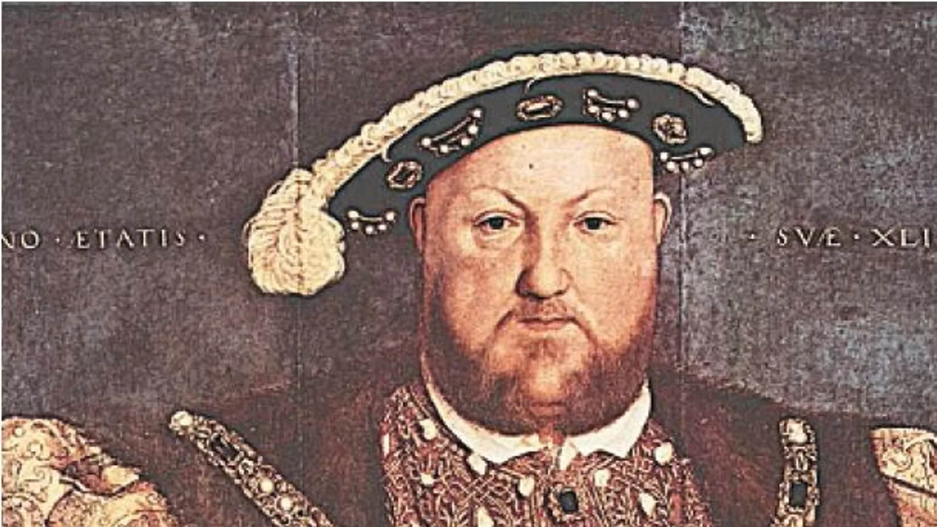 Retrato de Enrique VIII por Hans Holbein el Joven (1539-40)