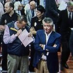 El exalcalde de Marbella Julián Muñoz y el exasesor urbanístico del Ayuntamiento marbellí Juan Antonio Roca, durante el juicio en 2013