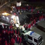Más de 180 inmigrantes subsaharianos han conseguido esta madrugada entrar en Ceuta t