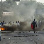 Manifestantes el pasado 20 de abril de 2018, en Managua (Nicaragua)