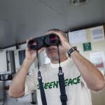El capitán del buque Esperanza de Greenpeace, Daniel Rizotti.