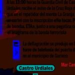 ETA recibe al nuevo lendakari con una bomba de escasa potencia