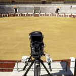 Retransmisión taurina por TVE en Valladolid el pasado 2012