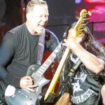 «Metalica» empezó anoche con «Creeping death» y terminó con clásicos como «Master of puppets»