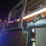 La Dirección General de Tráfico no tiene constancia de víctimas mortales ni de retenciones causadas por la presencia, todavía, de alguno de los vehículos en la calzada.