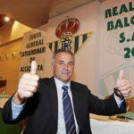 RAFAEL GORDILLO fue el gran vencedor de la última junta general extraordinaria del Betis tras ser proclamado presidente