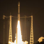 El Sentinel 2-A, en el momento de su lanzamiento