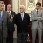 El pasado mes de marzo, representantes del mundo taurino entregan al Congreso las firmas de la ILP