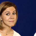 La secretaria general del PP, María Dolores de Cospedal