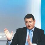 El secretario general del PP andaluz, Antonio Sanz