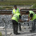 La semana pasada el robo de cable en las vías del AVE provocaron la paralización del servicio.
