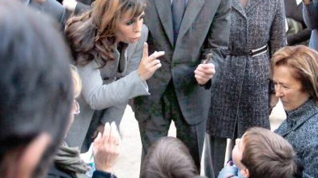 Paseando por Barcelona con el alcalde de Madrid