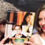 Alberto San Juan y Natalia Mateo, ayer en el Festival de Málaga