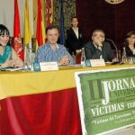 Villa, Jiménez, Frutos y Couceiro, durante la celebración de las jornadas en la Católica