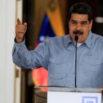 Nicolás Maduro en una foto de archivo en el Palacio de Miraflores