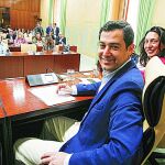 El líder del PP andaluz, Juanma Moreno