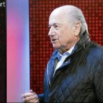 Joseph Blatter, en un momento de su intervención ayer en una televisión suiza