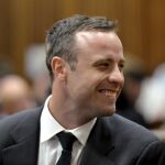 Pistorius durante el juicio por la muerte de su novia