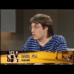 David Pla, en un programa en ETB en 1989
