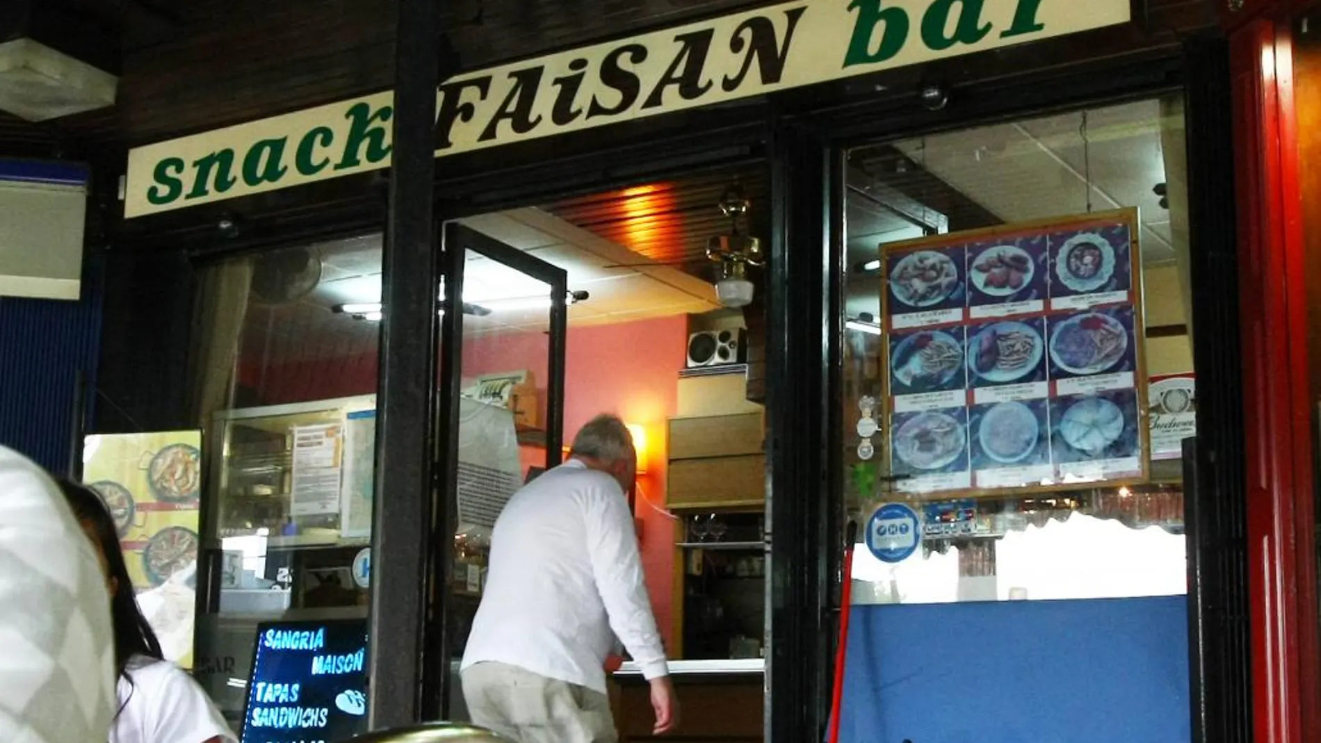 Fachada del bar «Faisán»