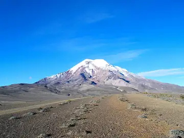 El volcán Chimborazo El volcán Chimborazo