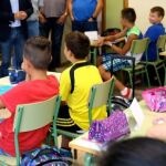 Foto de archivo de una clase de Primaria en un centro público