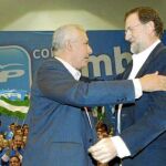 Mariano Rajoy acompañó a Javier Arenas en el acto que los populares andaluces celebraron en Linares (Jaén), un feudo tradicionalmente socialista