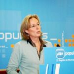 La portavoz de Política Social del Grupo Popular, Lourdes Méndez, en una imagen de archivo